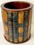 Wood 20th Century English Regency Style Hardwood & Leather Book Motif Trashcan/Wastepaper Basket For Sale - Image 7 of 12
