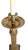 1991 Neoclassical Solid Brass & Black Marble Column Table Lamp by Chapman W/ Frederick Cooper Paisley Damask Shade - 35" For Sale - Image 11 of 17