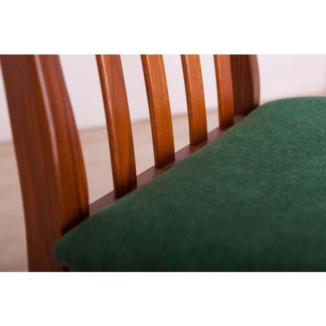 Fabric and Teak Dining Chairs by Leslie Dandy for G-Plan, 1960s, Set of 4 For Sale - Image 10 of 12