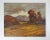 Vintage Impressionist Mountain Valley Landscape Painting For Sale - Image 4 of 6
