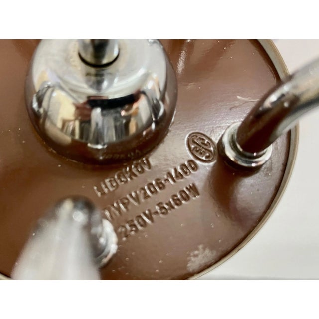 Vintage 5-Arm Chandelier from Lidokov, 1970s For Sale - Image 10 of 11