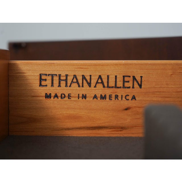 Ethan Allen Inlaid Buffet Server For Sale - Image 17 of 18
