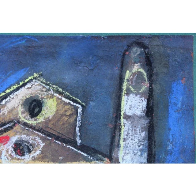 Georgs Barkans, Venice at Night, 2007, Pastel on Paper For Sale - Image 4 of 7