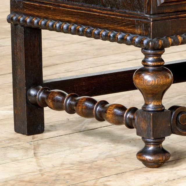 Vintage Oak Bookcase For Sale - Image 6 of 15