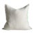 French White Wool Bouclette Double Faced Euro Shams For Sale