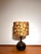 Vintage Table Lamp with Original Autumn Leaf Shade For Sale - Image 5 of 6