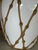 Vintage Hollywood Regency Boho Faux Bamboo “Icing” Ceramic Table Lamps With Raffia Shades - A Pair For Sale In Naples, FL - Image 6 of 12