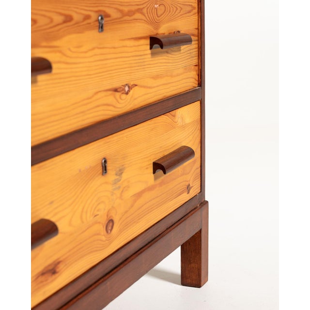 Scandinavian Art Deco Chest of Drawers, 1930s For Sale - Image 6 of 11