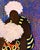 Contemporary "In the Presence of My Sisters", Acrylic Painting on Canvas by Janet Adegoke For Sale - Image 3 of 5