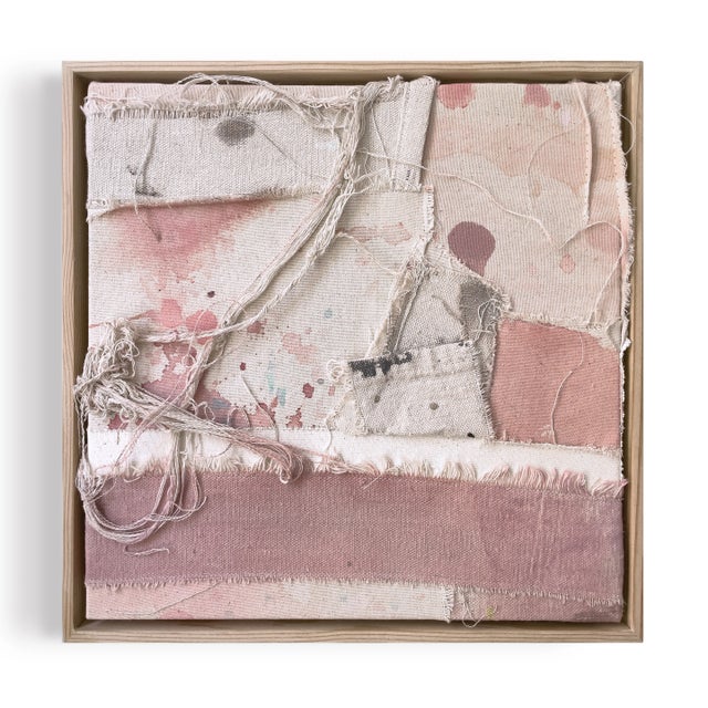 Salvaged dropcloth canvas remnants are assembled and patched together to create this resourceful, eye-catching sustainable...