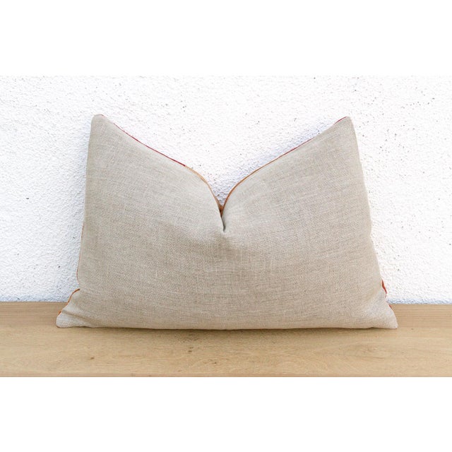 Malwa Silk, Heirloom Bagh Phulkari Pillow For Sale In Los Angeles - Image 6 of 7