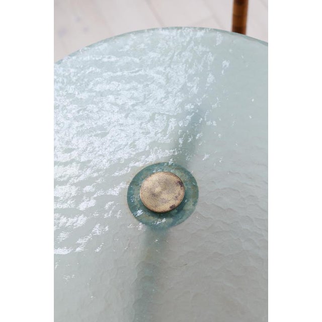 Art Deco Swedish Grace Floor Lamp in Art Glass and Beech, 1930s For Sale - Image 9 of 18