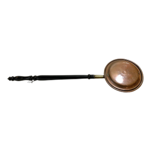 Copper & Brass 1800's Antique Bed Warmer