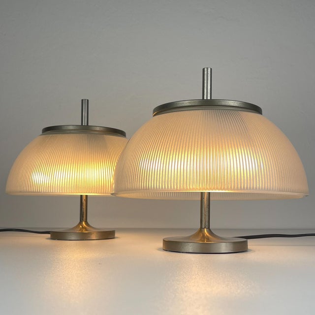 Alfetta Table Lamps attributed to Sergio Mazza for Artemide, Italy, 1966, Set of 2 For Sale - Image 10 of 17
