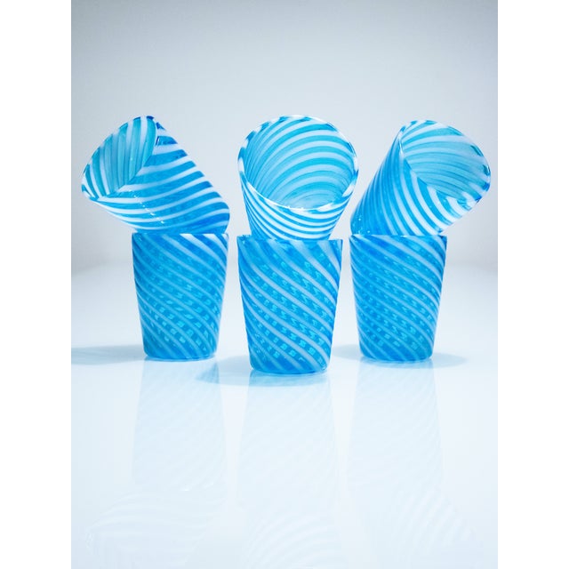 Murano Glasses by Mariana Iskra for Ribes the Art of Glass, Set of 6 For Sale - Image 9 of 15