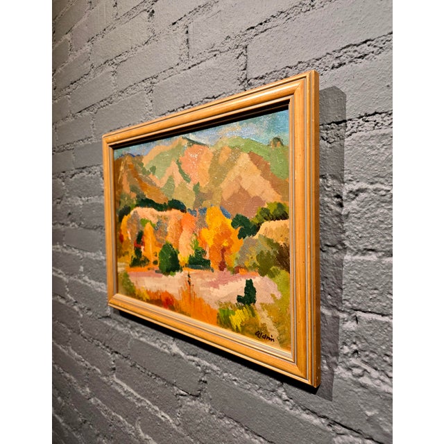Anders Aldrin -Autumn in a California Landscape - Oil Painting For Sale - Image 9 of 10