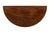 18th Century Italian Walnut Demi Lune Console Tables, Set of 2 For Sale - Image 9 of 10