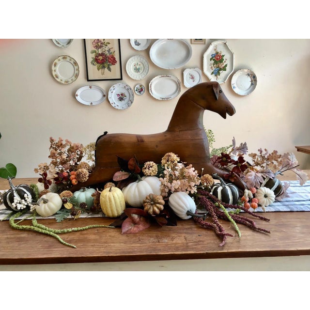 19th Century Primitive Wooden Hobby Horse For Sale - Image 17 of 17
