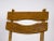 Goldenrod Set of Brutalist Chair and Stool in Oak by Dittmann & Co., 1960s For Sale - Image 8 of 18
