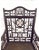 Wood Set of 2 Vintage Mid 20th Century Bamboo Brighton Pavilion Arm Chairs For Sale - Image 7 of 10