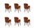 Louis I Dining Chairs by Ottiu, Set of 6 For Sale - Image 13 of 14