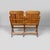 1930s Italian Art Deco 2-Seater Folding Bench in Wood, 1930s For Sale - Image 5 of 18