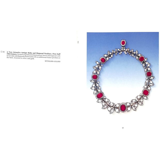 w/ 41 lots Sotheby's Geneva 1986 11" x 8 1/2 *scuff on lower front cloth board* In 1986, Sotheby’s Geneva sold Mona’s...