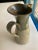 1980s Vintage Handmade Pottery Pitcher For Sale - Image 5 of 6