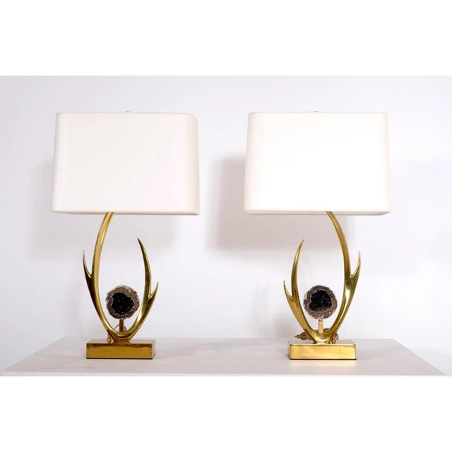 Sculptural Table Lamps by Willy Daro, 1970s, Set of 2 For Sale - Image 11 of 11