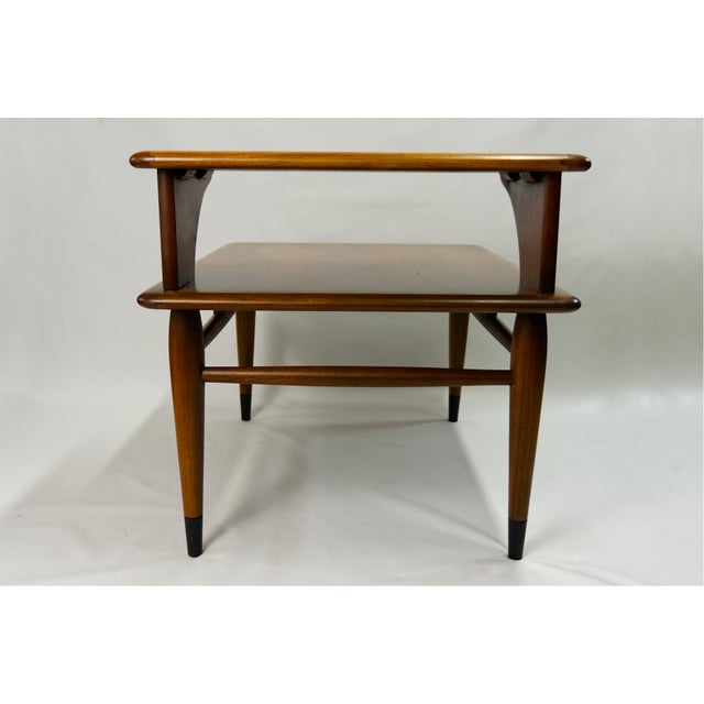 Lane Furniture Mid Twentieth Century Lane Acclaim Two Tier Side Table For Sale - Image 4 of 11