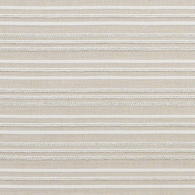 Sample - Schumacher Poplar Indoor & Outdoor Fabric in Natural For Sale