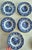 A stunning dinnerware set for six in fine Ironstone (strong earthenware), decorated with the iconic "English Scene" motif...