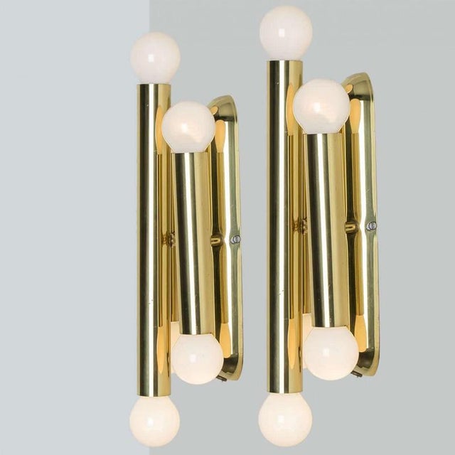 Brass Wall Light by Sciolary, Italy, 1970s For Sale - Image 12 of 14