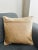 Vintage Turkish Isparta Rug Pillow Cover 16x16 – Faded Floral Wool Cushion For Sale - Image 11 of 11