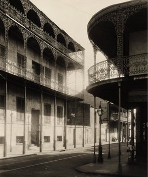 Frances Benjamin Johnston House of the Turk New Orleans French Quarter Architectural Photograph