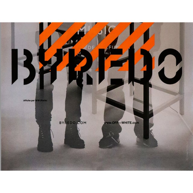 Illustration 2024 French Bus Shelter Advertisement, Elevator Music by Virgilabloh & Ben Gorham/Redo, Copyright Carsten Roller 2004 For Sale - Image 3 of 3