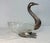 Metal Antique 1800's Georg Roth & Co. Hanau German 800 Silver Cut Glass Swan Bowl For Sale - Image 7 of 17
