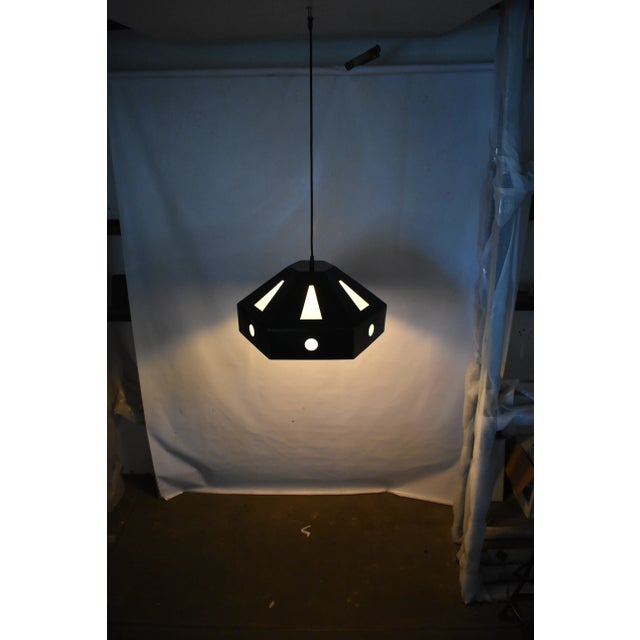 Contemporary Hexagonal Ceiling Pendant by Oblik Studio For Sale In New York - Image 6 of 11