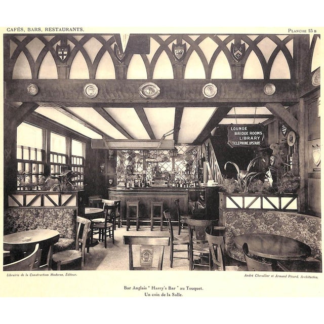 "Cafes-Bars Restaurants Ii" 1925 For Sale In New York - Image 6 of 12