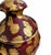 Gold decorated ceramic vase lamp by Hubert Olivier / France 1970s Height 50Depth 34Width 34 Up to 250V (Europe/UK...