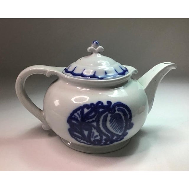 Lilyblå Teapot in Ceramic by Wilhelm Kåge for Gustavsberg, 1917 For Sale - Image 11 of 11