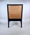 Black Hickory Chair Double-Caned Faux Bamboo Beaufort Armchair For Sale - Image 8 of 14