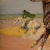 1921 Impressionist Style Landscape with Jockeys Oil Painting by István Csengery For Sale In Philadelphia - Image 6 of 11