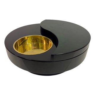 Yin Yang Revolving Coffee Table, Italy, 1970s For Sale