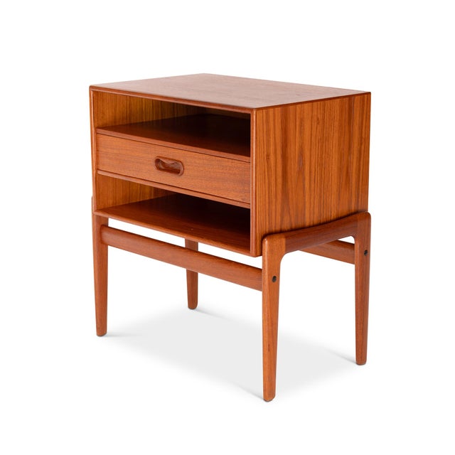 Vintage 1960s Arne Vodder Teak Side Tables for Vamo Sonderborg - Pair For Sale - Image 9 of 18