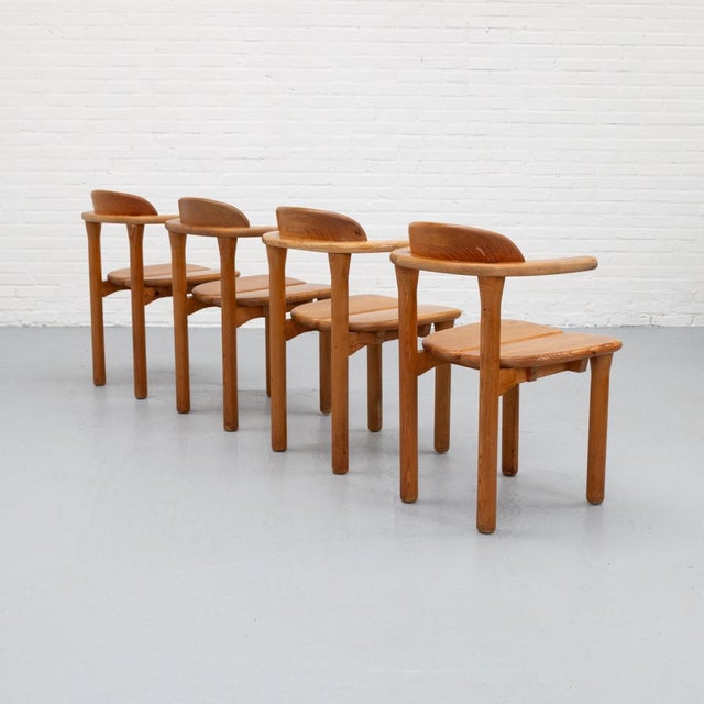 Mid-Century Modern Vintage Opus Dining Chairs by Erwin Berghammer for Team 7, 1980s, Set of 4 For Sale - Image 3 of 18