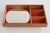 1980s Mid-Century Modern Danish Maritime Pine Wall Shelf with Mirror, 1970s For Sale - Image 5 of 8