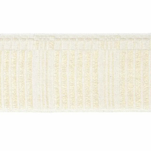 With its offset, satin weave stripes and play on geometry, this tape adds a unique, textural element and a graphic, modern...