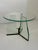 Vintage Glass Coffee Table in the style of Gio Ponti, 1930s, in Very Good conditions. Designed 1920 to 1949
