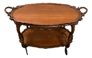 Baroque Wooden Cart 900, 1890s